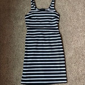 Black and white dress